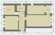 Mieszkanie 3-pokojowe Dębno, ul. Bohaterów Września. Zdjęcie 3