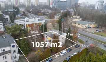 Działka inwestycyjna Warszawa Mokotów, al. Wilanowska