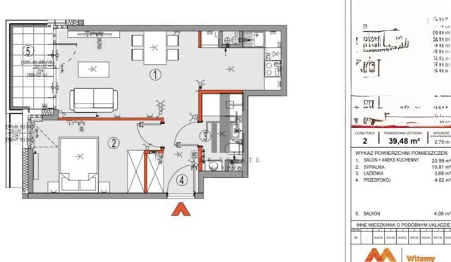 Mieszkanie 2-pokojowe Warszawa Mokotów, ul. Domaniewska. Zdjęcie 16