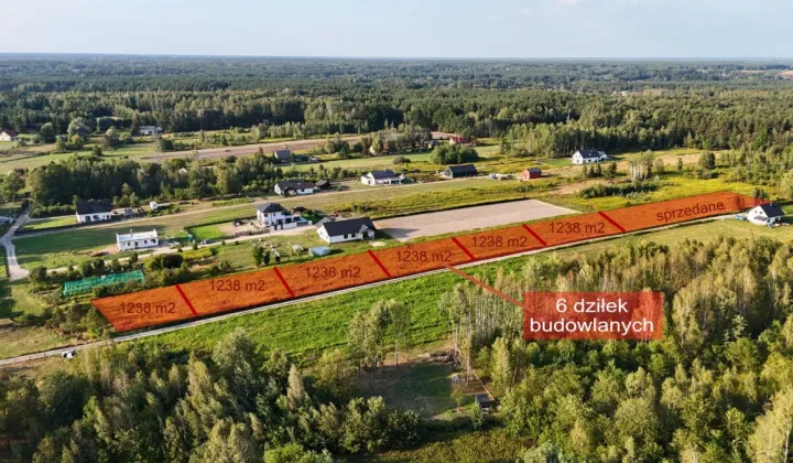 Działka inwestycyjna Wiązowna