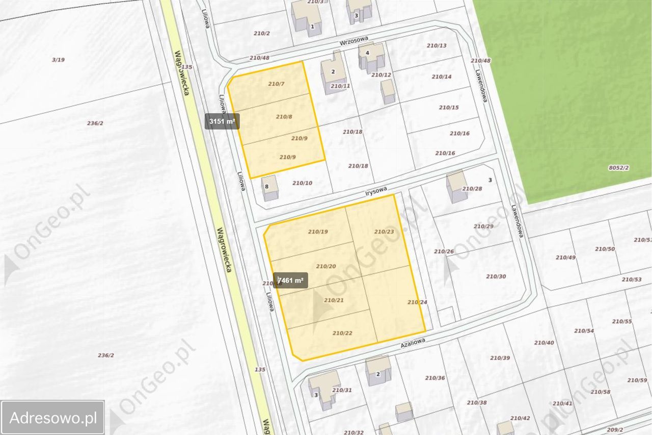 Działka budowlana Kobylec, ul. Liliowa. Zdjęcie 1