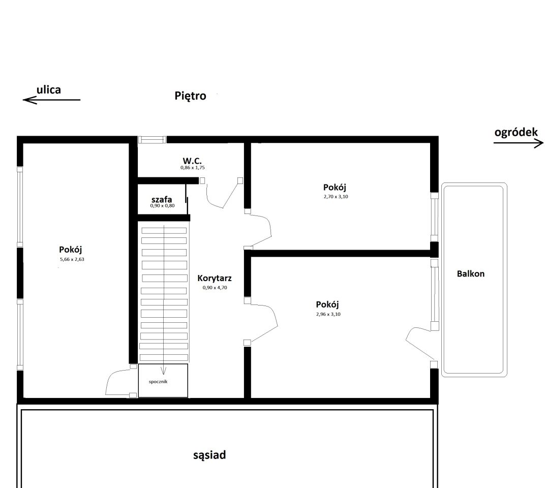 bliźniak, 4 pokoje Kielce KSM, ul. Zbigniewa Herberta. Zdjęcie 14