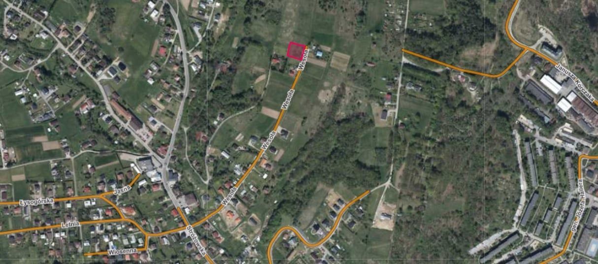 Działka budowlana Gorlice, ul. Wesoła. Zdjęcie 4