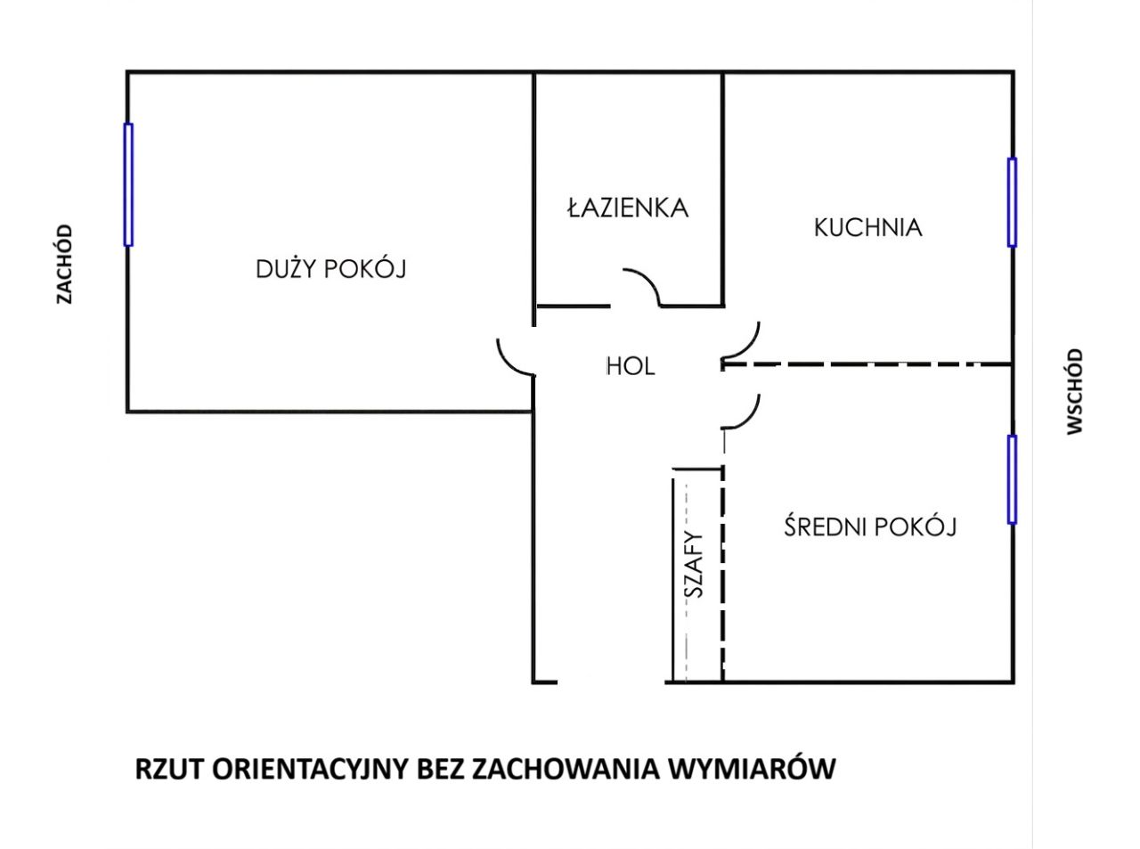 Mieszkanie 2-pokojowe Gdańsk Przymorze, ul. Bolesława Krzywoustego. Zdjęcie 9