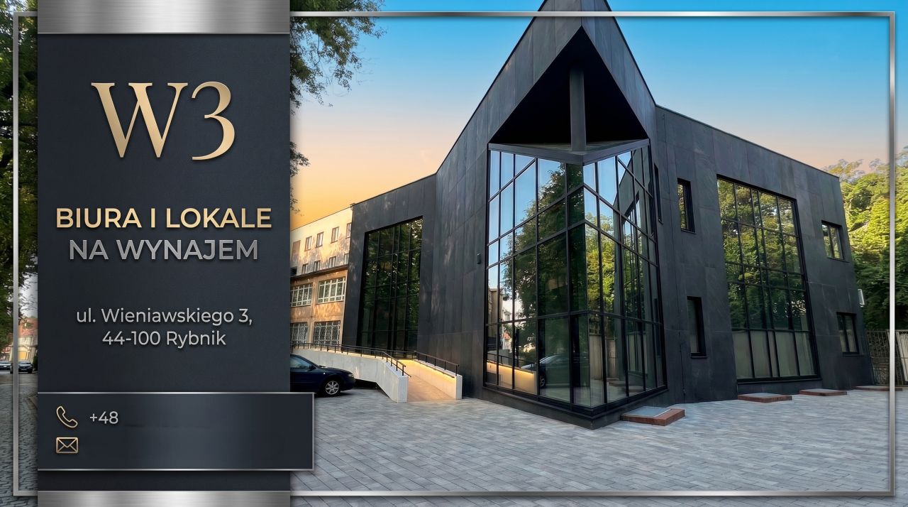 Biuro Rybnik Śródmieście, ul. Henryka Wieniawskiego. Zdjęcie 1