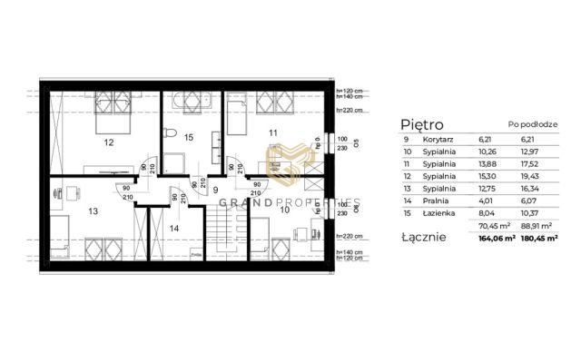 bliźniak, 5 pokoi Bąkówka. Zdjęcie 5