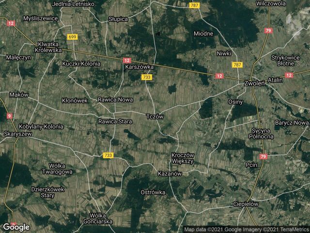 Działka rolna Tczów. Zdjęcie 1