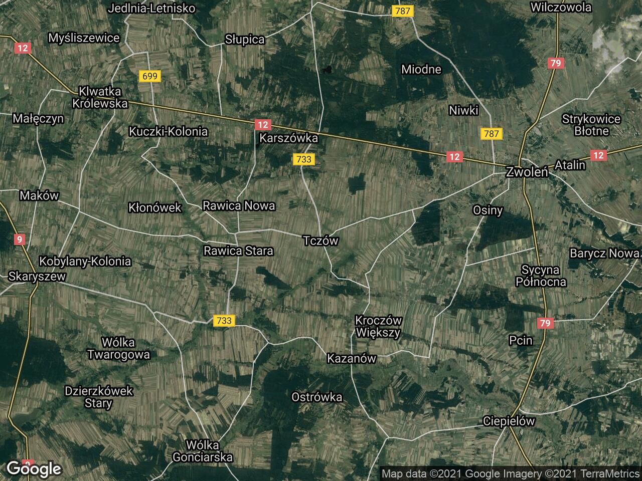 Działka rolna Tczów. Zdjęcie 1