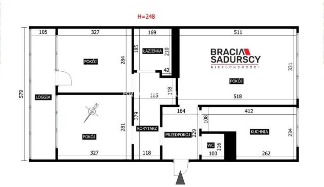 Mieszkanie 3-pokojowe Kraków Podgórze Duchackie, ul. Spółdzielców. Zdjęcie 25