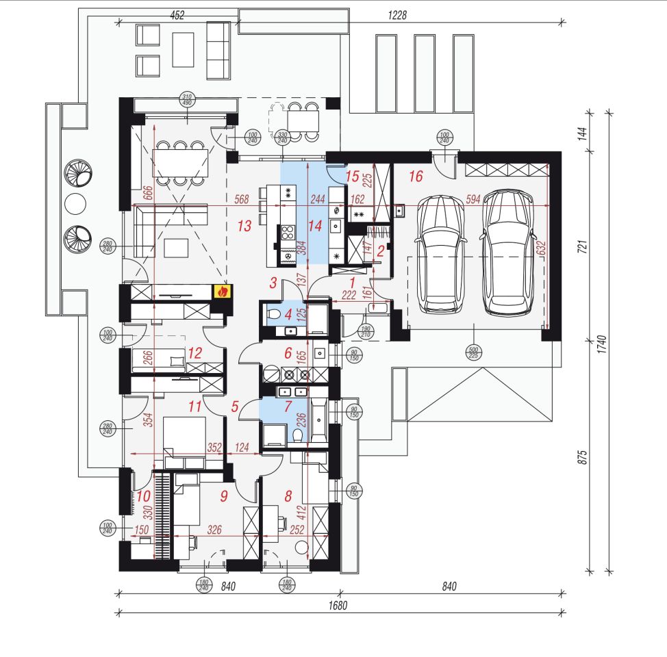 dom wolnostojący, 5 pokoi Wołowice. Zdjęcie 3