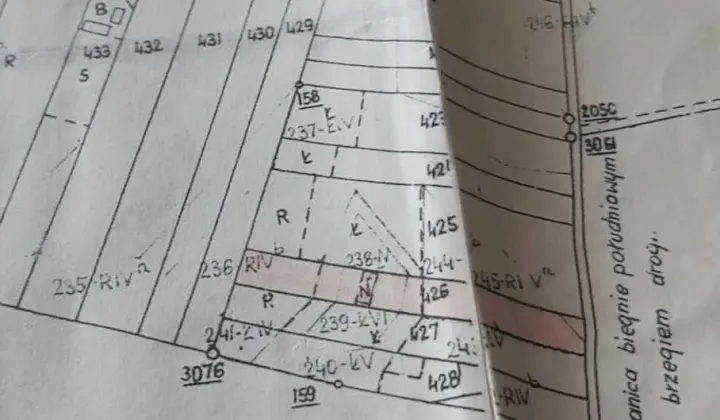 Działka rolno-budowlana Podzamcze kolonia