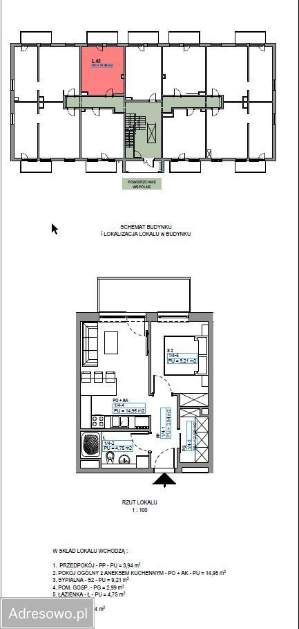 Mieszkanie 2-pokojowe Leszno Centrum, ul. gen. Ludwika Mierosławskiego. Zdjęcie 19