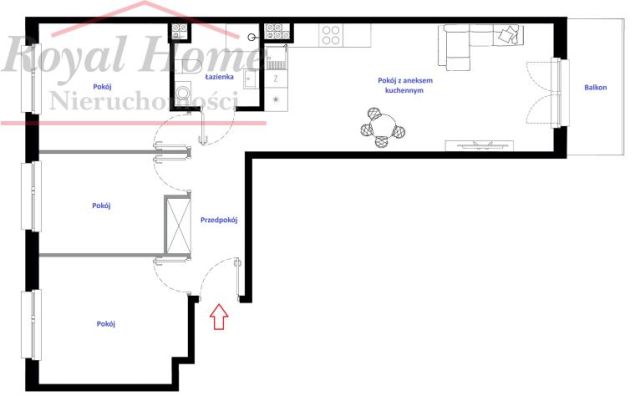 Mieszkanie 4-pokojowe Wrocław Fabryczna, ul. Maślicka. Zdjęcie 15