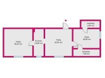 Mieszkanie 3-pokojowe Szymbark. Zdjęcie 2