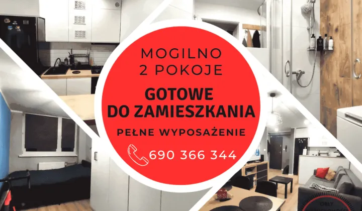 Mieszkanie 2-pokojowe Mogilno
