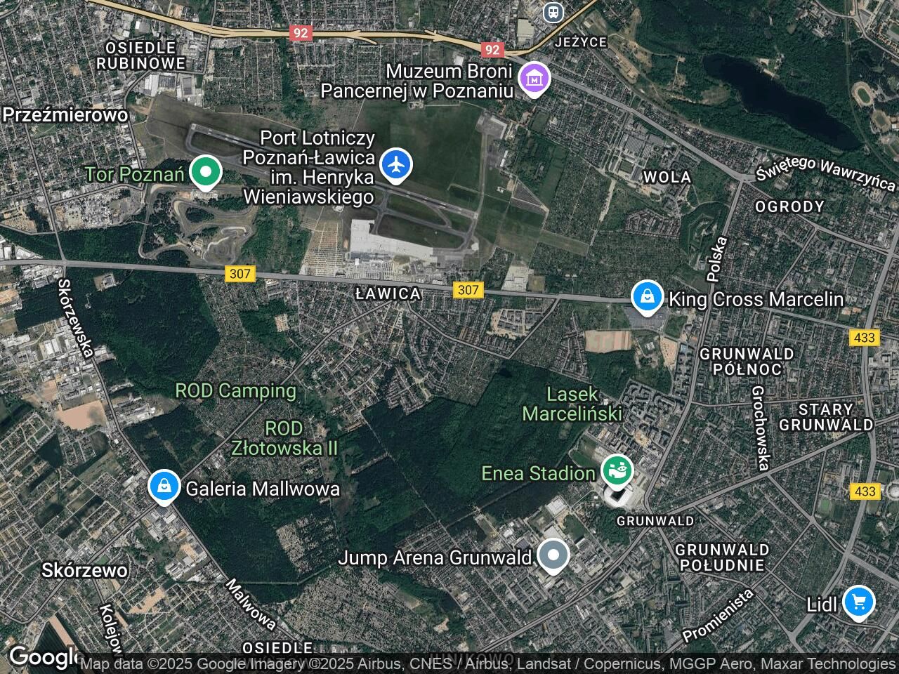 Działka rod Poznań Edwardowo, ul. Jana Brzechwy