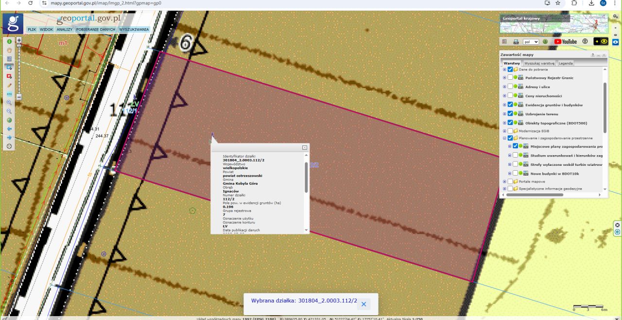 Działka budowlana Ignaców Jawor