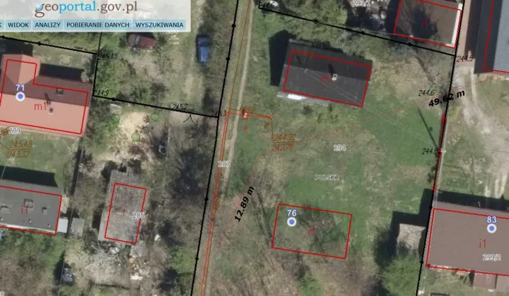 Działka budowlana Izabelów, Izabelowska