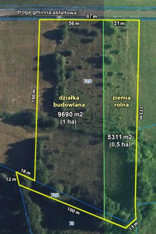 Działka rolno-budowlana Nowinki, ul. Długa. Zdjęcie 11