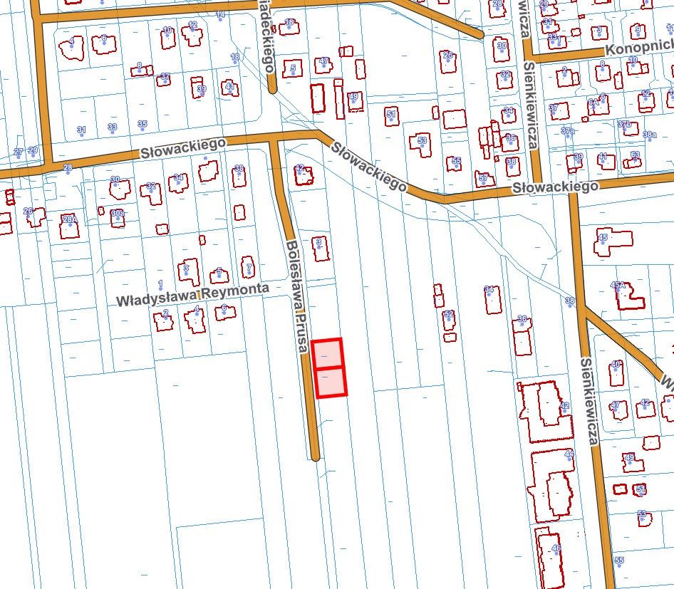 Działka budowlana Grójec, ul. Słowackiego. Zdjęcie 2