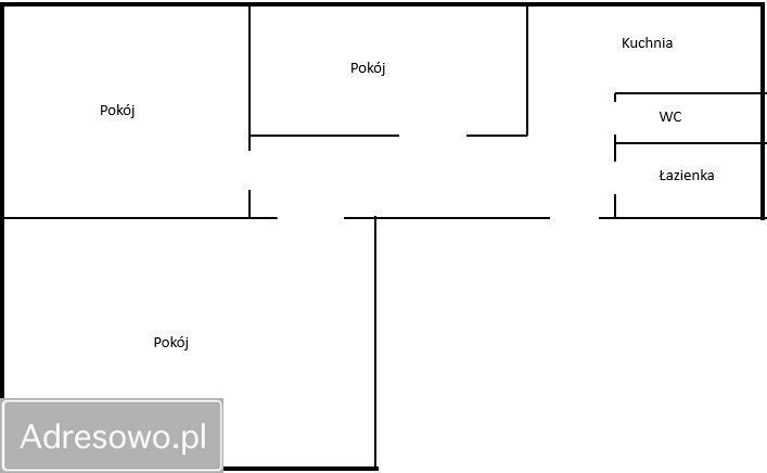 Mieszkanie 3-pokojowe Zambrów, pl. gen. Władysława Sikorskiego. Zdjęcie 11