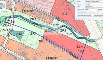 Działka inwestycyjna Krzyszkowice