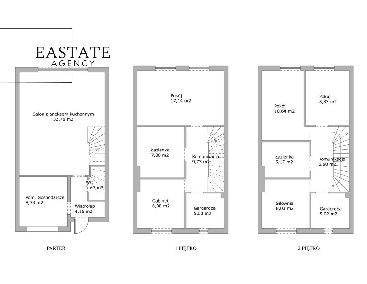 dom szeregowy, 8 pokoi Piaseczno, ul. Miriama Przesmyckiego. Zdjęcie 21