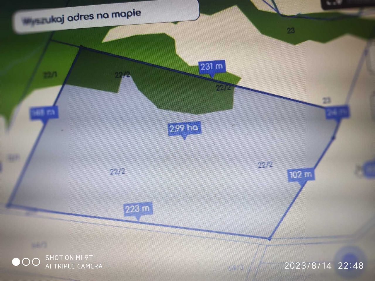 Działka inwestycyjna Łodyna. Zdjęcie 8