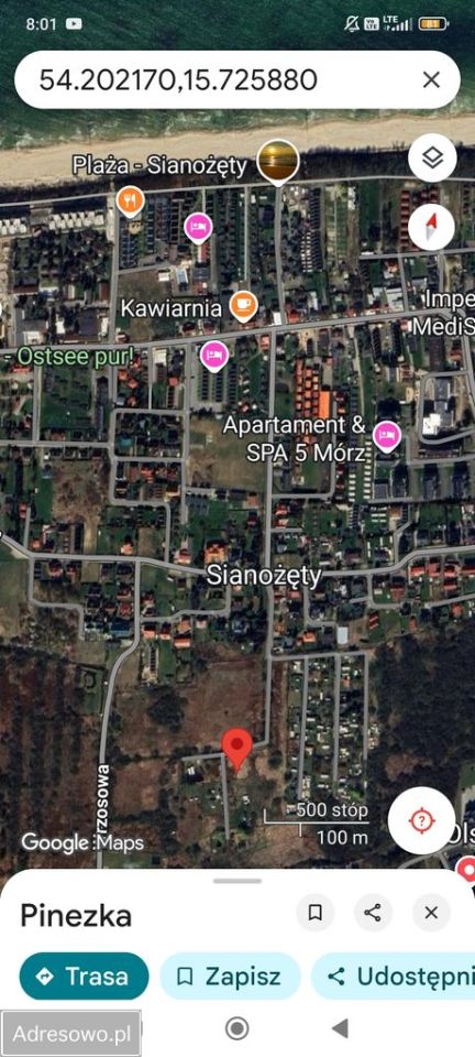 Działka rekreacyjna Sianożęty, ul. Chabrowa. Zdjęcie 2