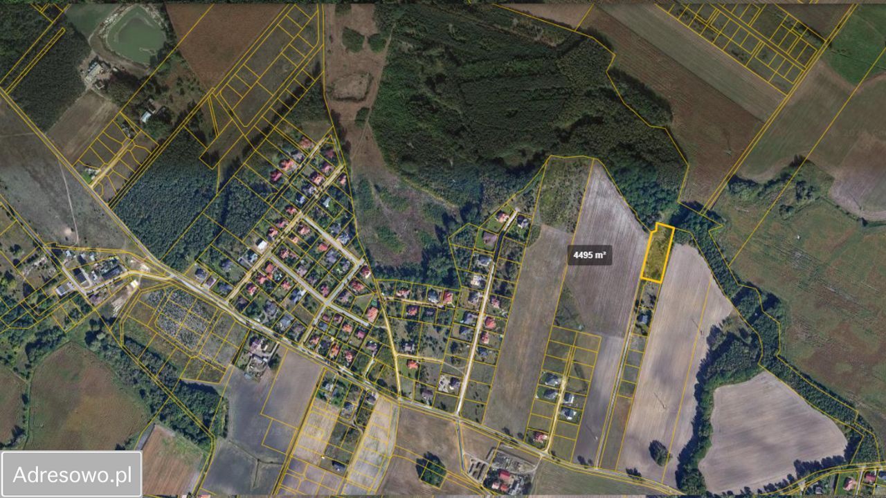 Działka budowlana Strzelce Górne, ul. Kasztanowa. Zdjęcie 7