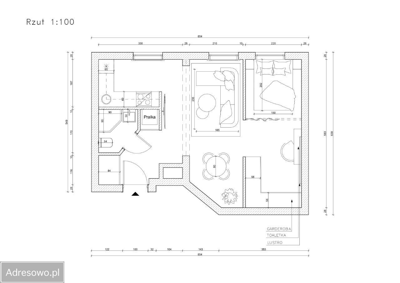 Mieszkanie 2-pokojowe Chorzów Klimzowiec, ul. Górnicza. Zdjęcie 11