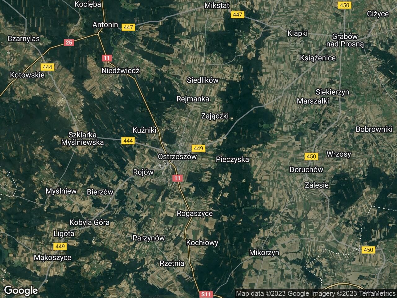 Działka inwestycyjna Ostrzeszów, ul. Grabowska