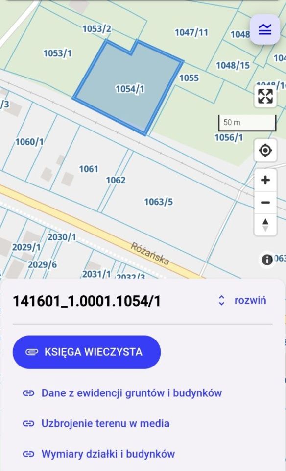 Działka budowlana Ostrów Mazowiecka, ul. Różana. Zdjęcie 2