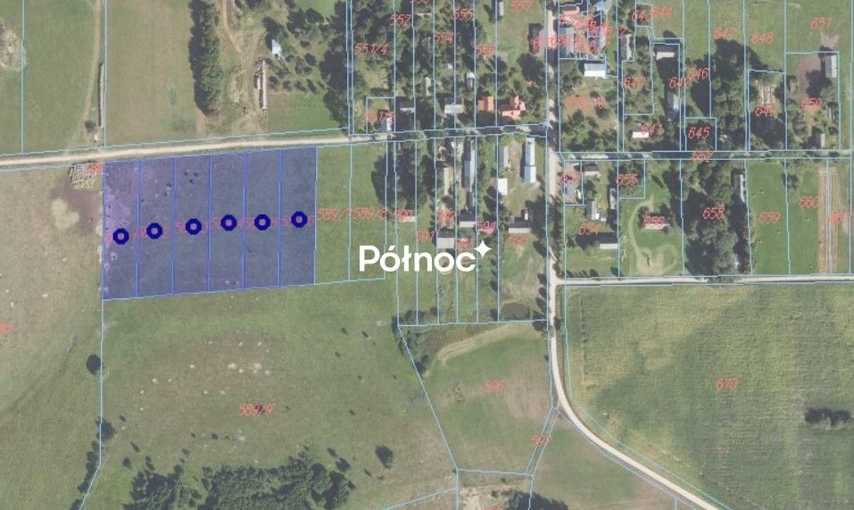 Działka rolna Mieleszki-Kolonia. Zdjęcie 2