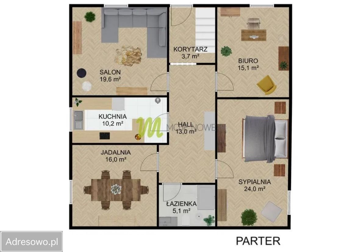 dom wolnostojący, 9 pokoi Opalenica. Zdjęcie 12