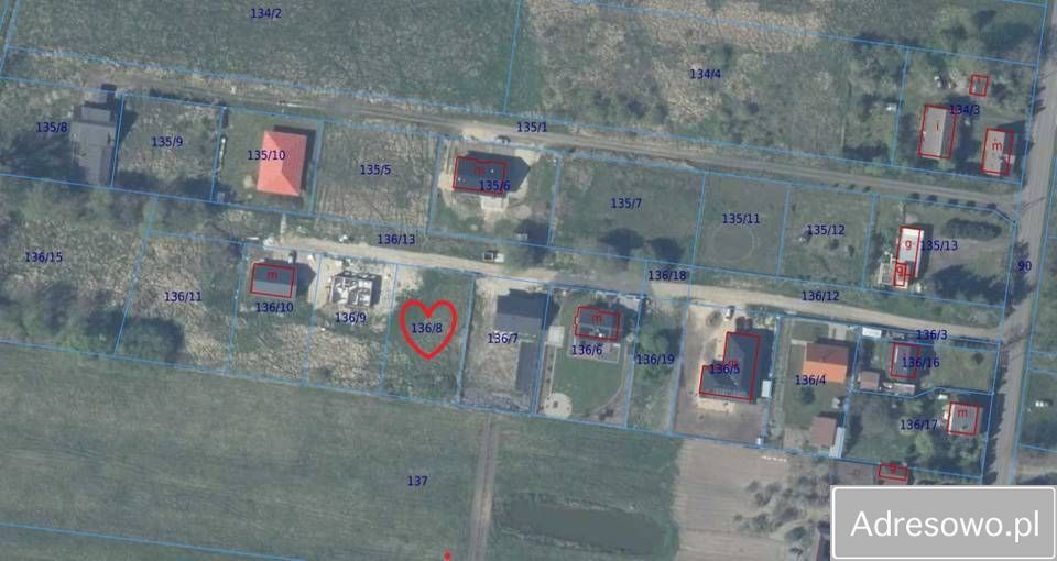 Działka budowlana Rurzyca. Zdjęcie 2