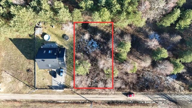 Działka budowlana Rudno, ul. Wypoczynkowa. Zdjęcie 1