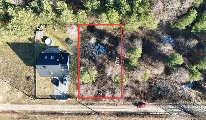 Działka budowlana Rudno, ul. Wypoczynkowa