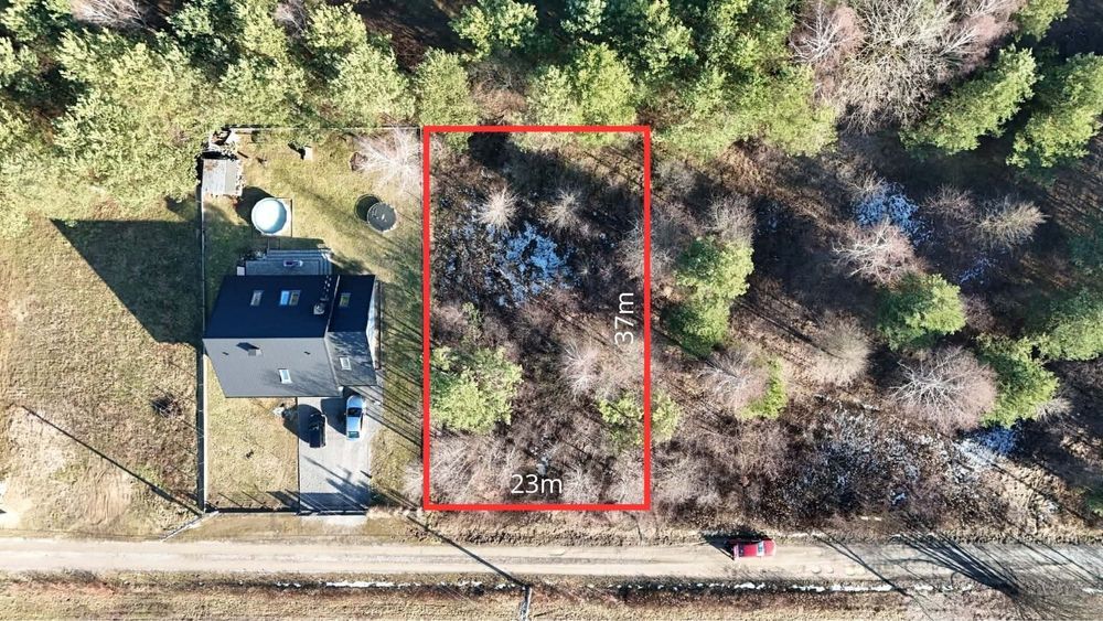 Działka budowlana Rudno, ul. Wypoczynkowa. Zdjęcie 1