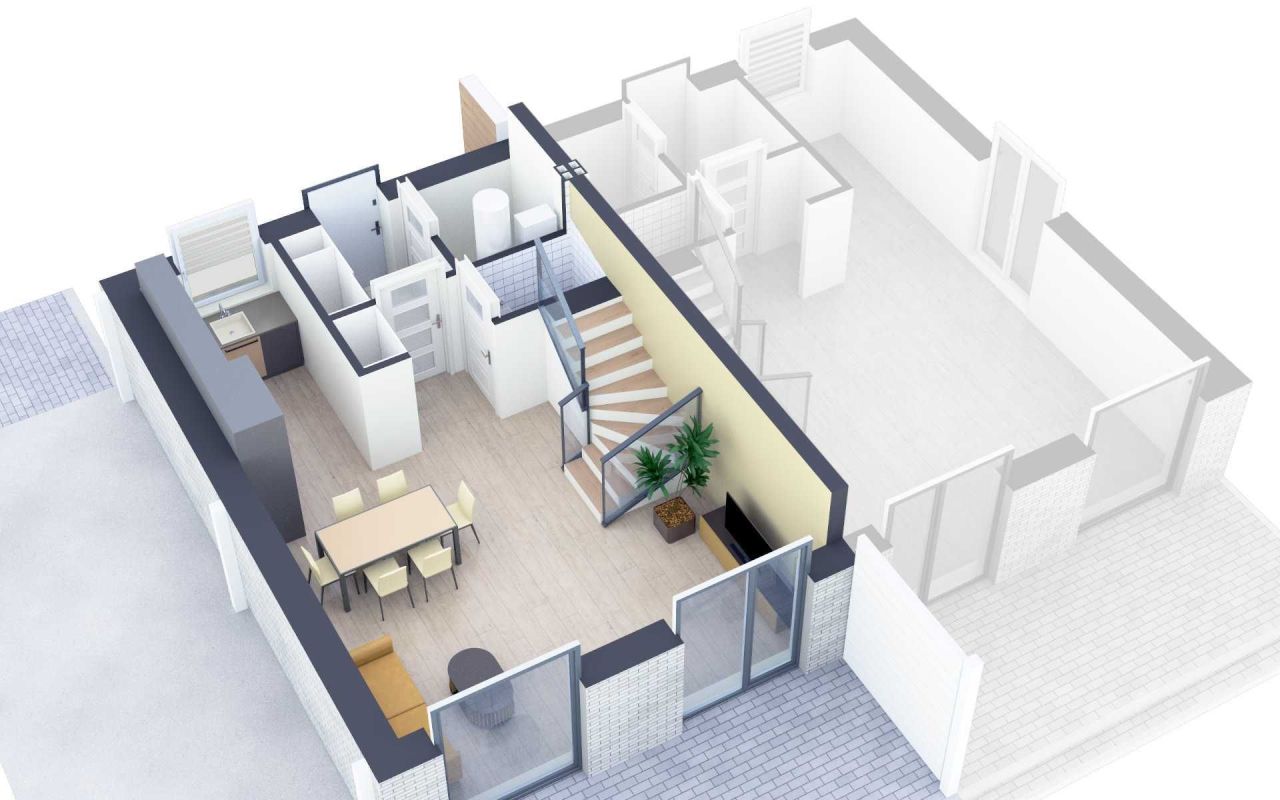 Mieszkanie 4-pokojowe Małkinia Górna. Zdjęcie 7