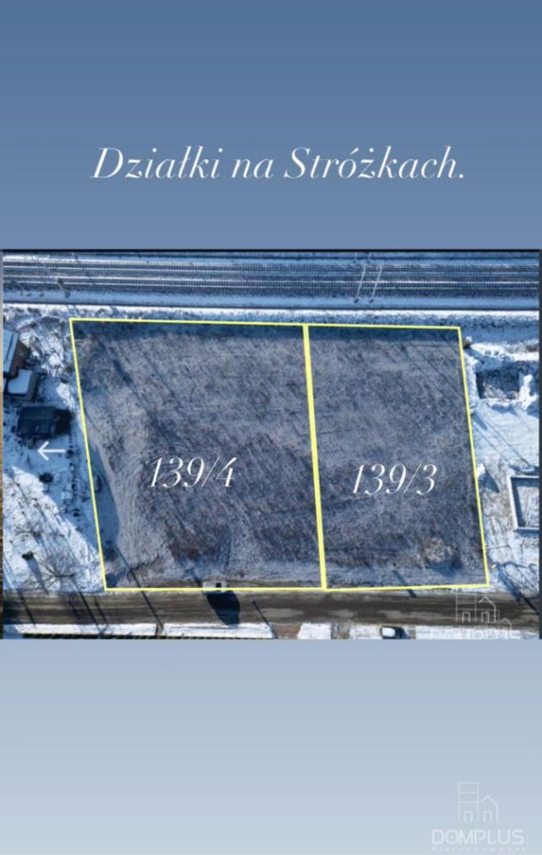 Działka budowlana Stróżki. Zdjęcie 9