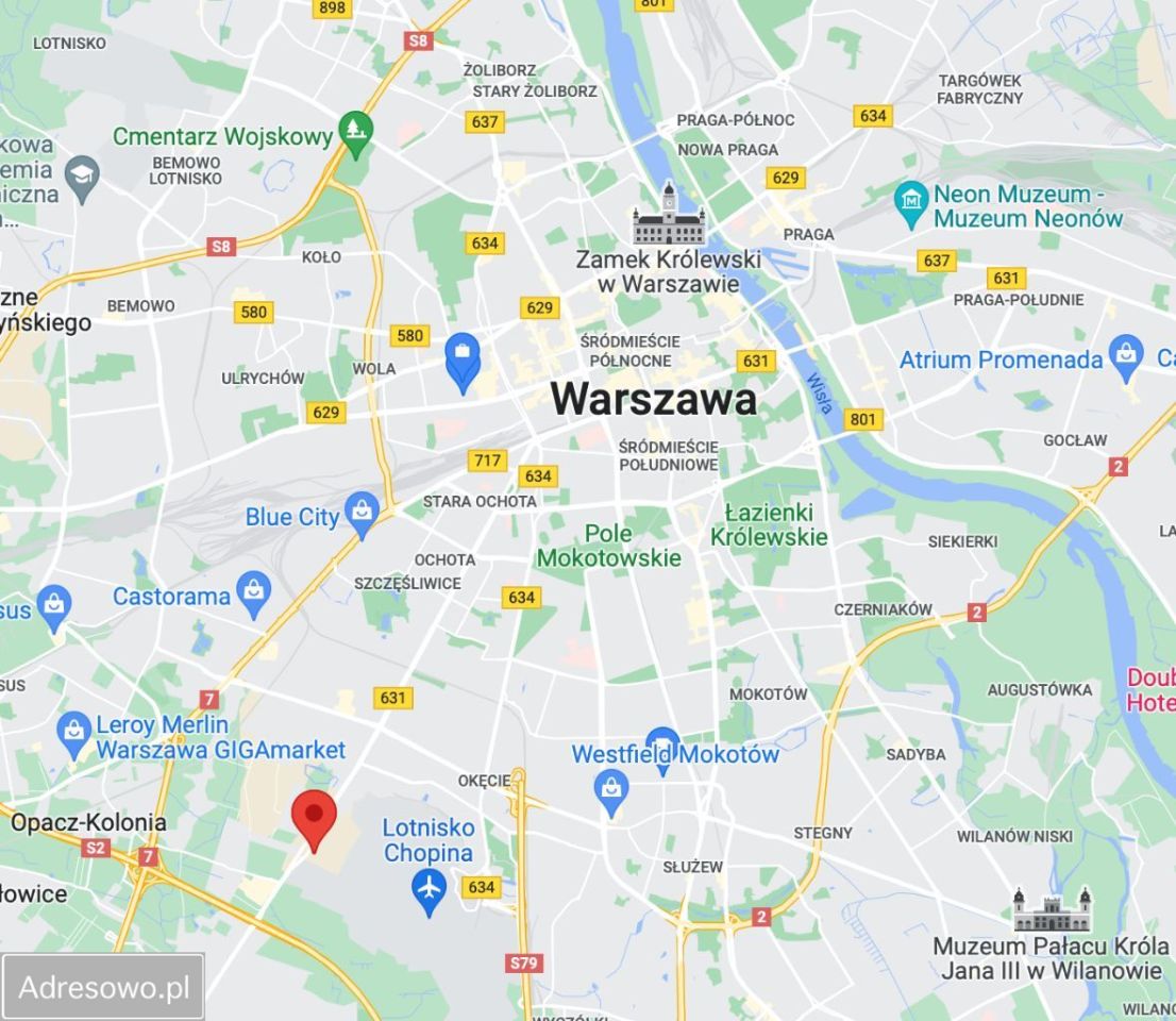 Działka inwestycyjna Warszawa Włochy, ul. Ruchliwa