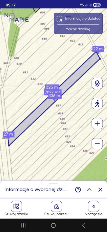 Działka leśna Polkowo. Zdjęcie 3