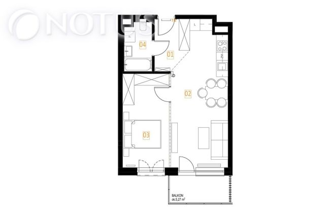 Mieszkanie 2-pokojowe Katowice Nikiszowiec. Zdjęcie 2