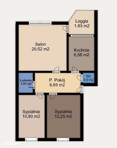 Mieszkanie 3-pokojowe Wrocław Biskupin, ul. Edwarda Dembowskiego. Zdjęcie 23