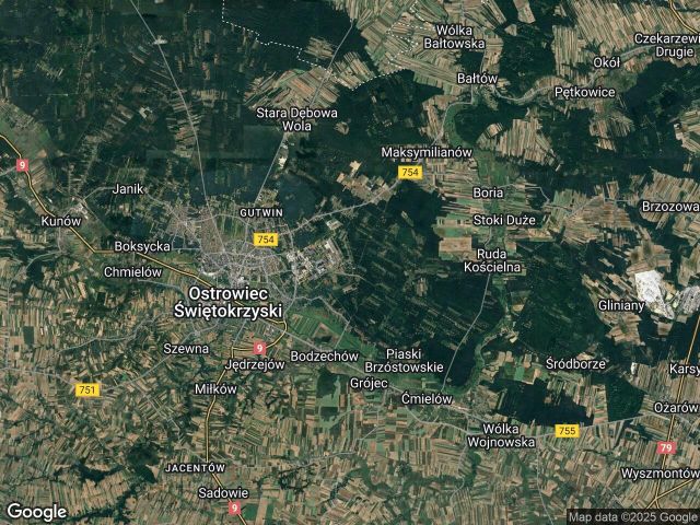 Działka budowlana Ostrowiec Świętokrzyski Kąty Denkowskie, ul. Kąty Denkowskie. Zdjęcie 1