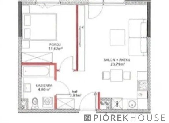 Mieszkanie 2-pokojowe Warszawa Bemowo, ul. płk. Witolda Łokuciewskiego. Zdjęcie 15