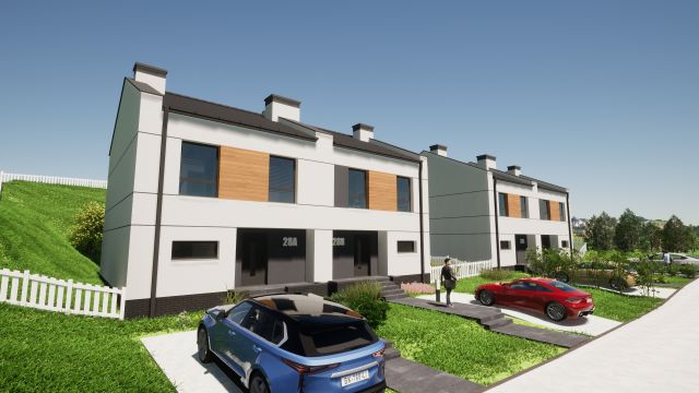 bliźniak, 4 pokoje Gryfino, ul. Aleksandra Fredry. Zdjęcie 2