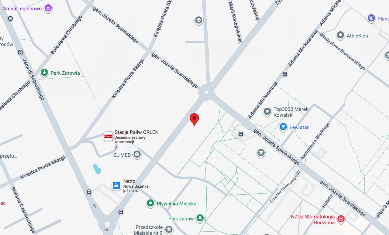 Działka inwestycyjna Legionowo Centrum, ul. Zygmunta Krasińskiego. Zdjęcie 5