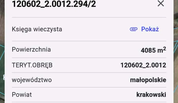 Działka rolna Zofipole